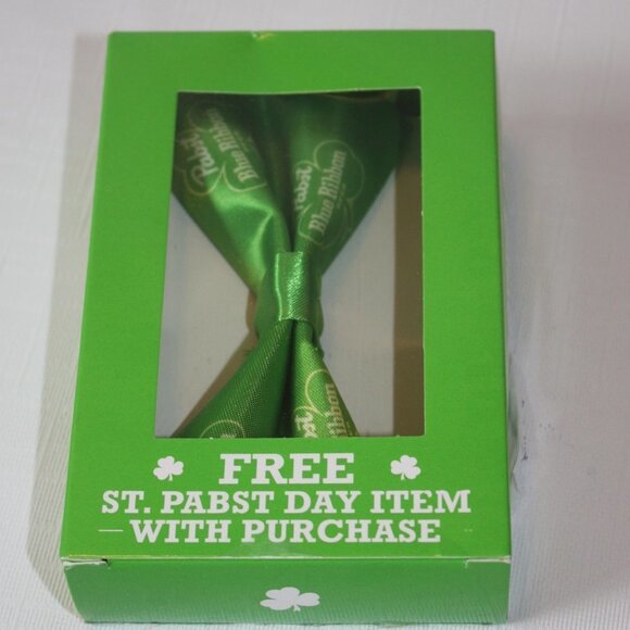 Rare Pabst Blue Ribbon Bow Tie New Unused St. Patr - Picture 1 of 4